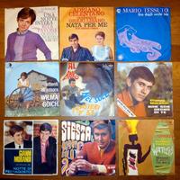45  GIRI VINILE ANNI 60 - Lotto di 9 dischi