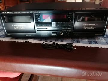Deck doppia cassetta Pioneer CT-W606DR