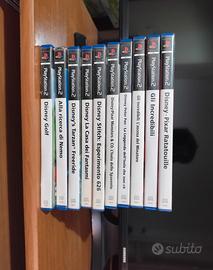 lotto 10 giochi Disney ps2 - collezione classici 