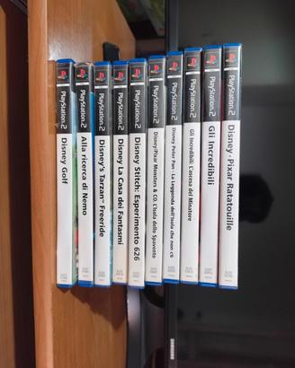 lotto 10 giochi Disney ps2 - collezione classici 