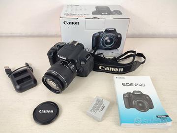 Reflex Canon 650D Touch Video FULL HD Perfettament