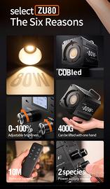 Lampada portatile fotografia studio video