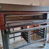 forno elettrico tornati forni + base  porta teglie