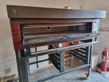 forno elettrico tornati forni + base  porta teglie