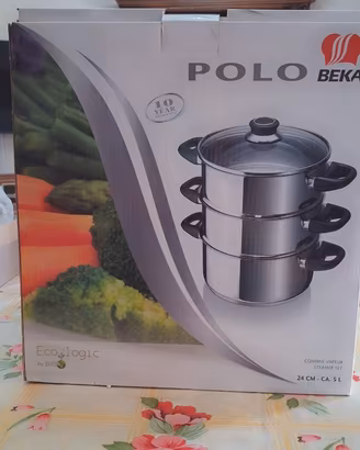Vaporiera 3 piani Polo Beka