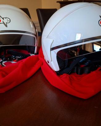 2 Caschi aperti per moto scooter (nuovi)