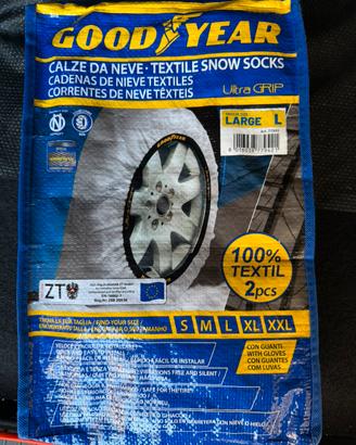 Goodyear calze da neve nuove mai aperte taglia L