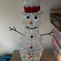 Pupazzo neve luminoso