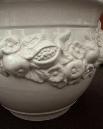 Portavaso Cachepot Bianco per piante