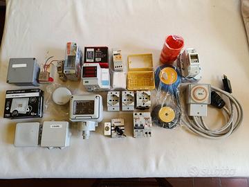 Materiale elettrico vario.