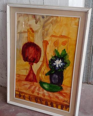Quadro decorativo con natura morta