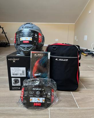 Casco modulare LS2 Advant X, solid nardo grey,tg M