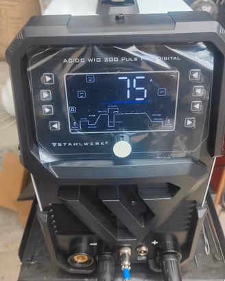 saldatrice stahlwerk AC DC tig pulse pro digital