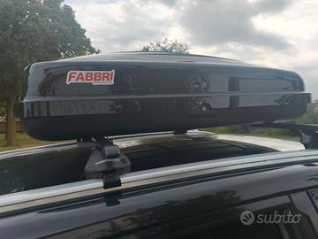 Box da tetto Supernova nero lucido 360 FABBRI