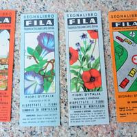4 segnalibro fila lapis anni 60 