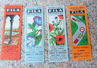 4 segnalibro fila lapis anni 60 