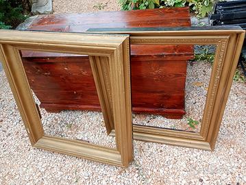 antiche cornici in legno