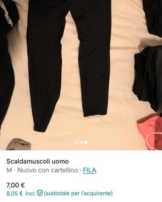 pantaloni termici fila