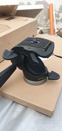 testa fluida manfrotto supporto per macchinetta 