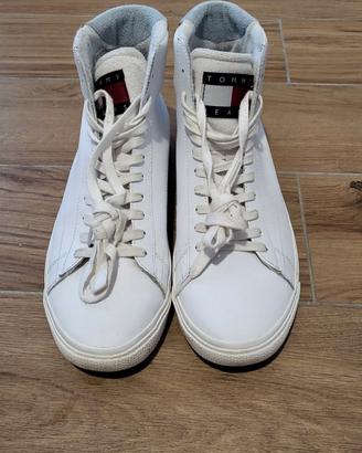 Tommy Jeans Sneakers Uomo Leather Mid Cut Vulc 42