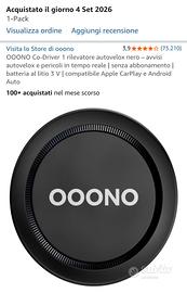 ooono  velox radar