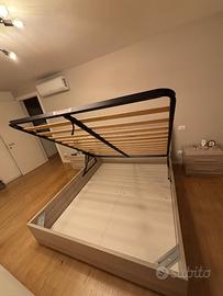 Letto matrimoniale contenitore