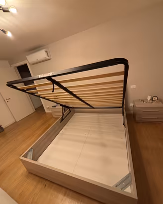 Letto matrimoniale contenitore