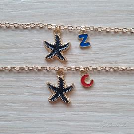 Set personalizzabile due bracciali dell'amicizia 