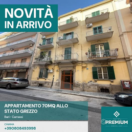 Appartamento 70mq allo stato grezzo