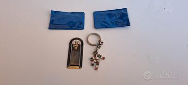 Set Fermasoldi e Portachiavi Vintage Italia 90 Cal