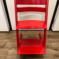 Seggiolone Stokke Tripp Trapp rosso
