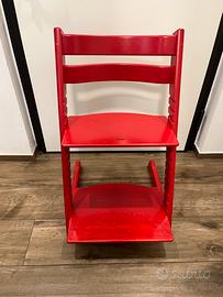 Seggiolone Stokke Tripp Trapp rosso