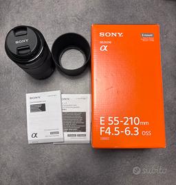 Obiettivo sony e-mount