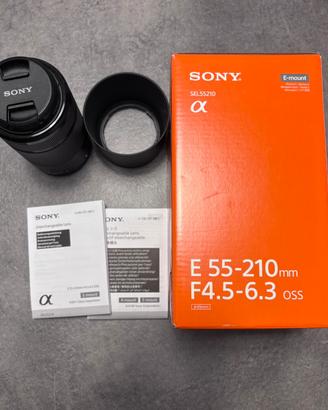 Obiettivo sony e-mount