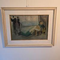 Quadro Federico Da Venezia – Olio su tela 1965