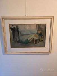 Quadro Federico Da Venezia – Olio su tela 1965