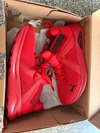Puma softfoam rosse sportive con scatola