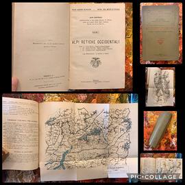 CAI Guida Monti d’Italia 1911 Alpi Retiche Occiden