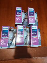 10 led 60 Watt luce fredda Crepuscolare