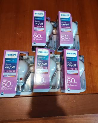 10 led 60 Watt luce fredda Crepuscolare
