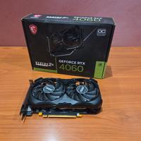 MSI Nvidia Ventus 2x  RTX 4060 8gb OC edition