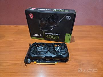 MSI Nvidia Ventus 2x  RTX 4060 8gb OC edition