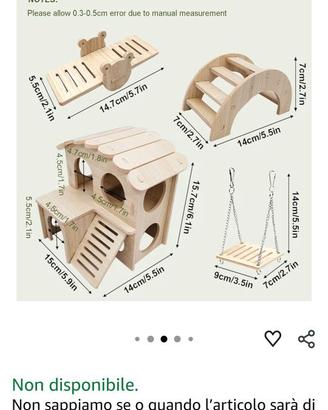 2 Gabbiette per criceti