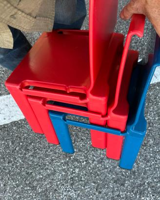 Sedie kartell per bambini  scuola masayuki