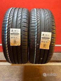 2 gomme 225 45 19 continental a3251