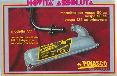 Marmitta vespa Pinasco grigia