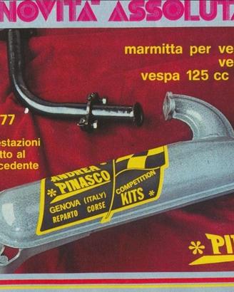 Marmitta vespa Pinasco grigia