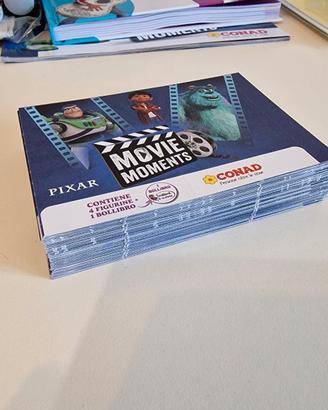 45 Figurine Disney Pixar: 185 carte + 45 BOLLINI