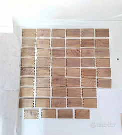 Stock 50 Tavolette in Vero Legno Artigianali (10.5
