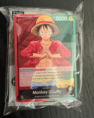 One Piece Demo Deck Luffy Pre-Errata • SEALED